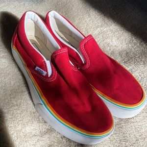 Size 8 platform vans